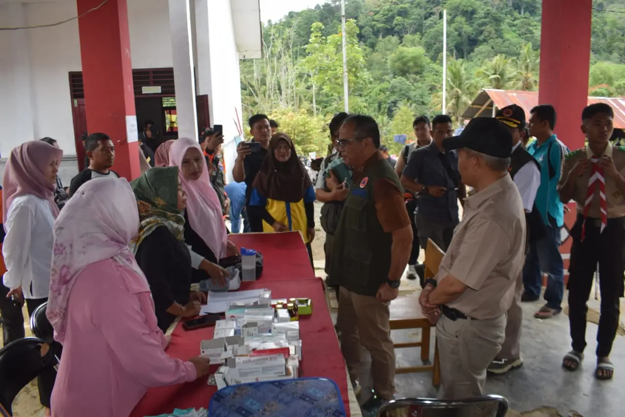 BNPB Pastikan Penanganan Darurat Banjir dan Longsor di Tapanuli Selatan dan Padang Lawas Berjalan Efektif